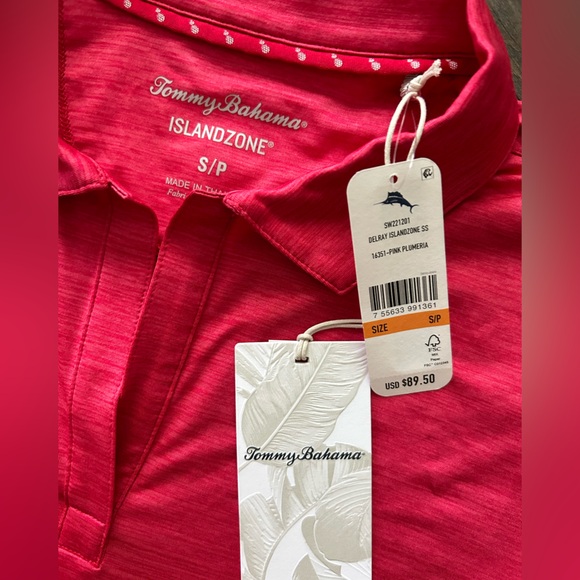NWT Tommy Bahama Women’s Island Zone Polo - Picture 2 of 3